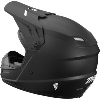 Load image into Gallery viewer, Thor Youth Sector Off Road Helmet - Blackout - Vamoose Gear Helmet
