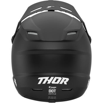 Thor Youth Sector Off Road Helmet - Blackout - Vamoose Gear Helmet