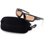 Bobster Tread Sunglasses Matte Black / Amber lens - Vamoose Gear Eyewear