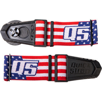 Load image into Gallery viewer, FX Quick Strap Goggle Strap - Vamoose Gear Eyewear USA Flag
