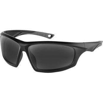 Bobster Vast Sunglasses - Matte Black / Smoke lens - Vamoose Gear Eyewear