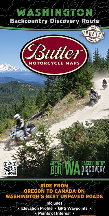 Butler Motorcycle Maps - Vamoose Gear Maps Washington BDR