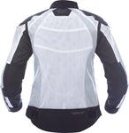 Fly Racing Women's Cool Pro Mesh Jacket - White/Black - Vamoose Gear Apparel