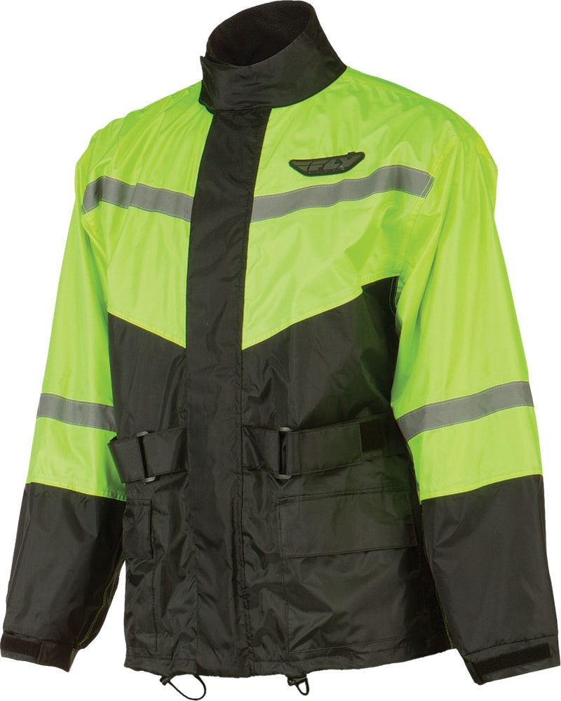 Load image into Gallery viewer, Fly Racing 2 Piece Rain Suit - Vamoose Gear Apparel Sm / Black/Hi-Vis
