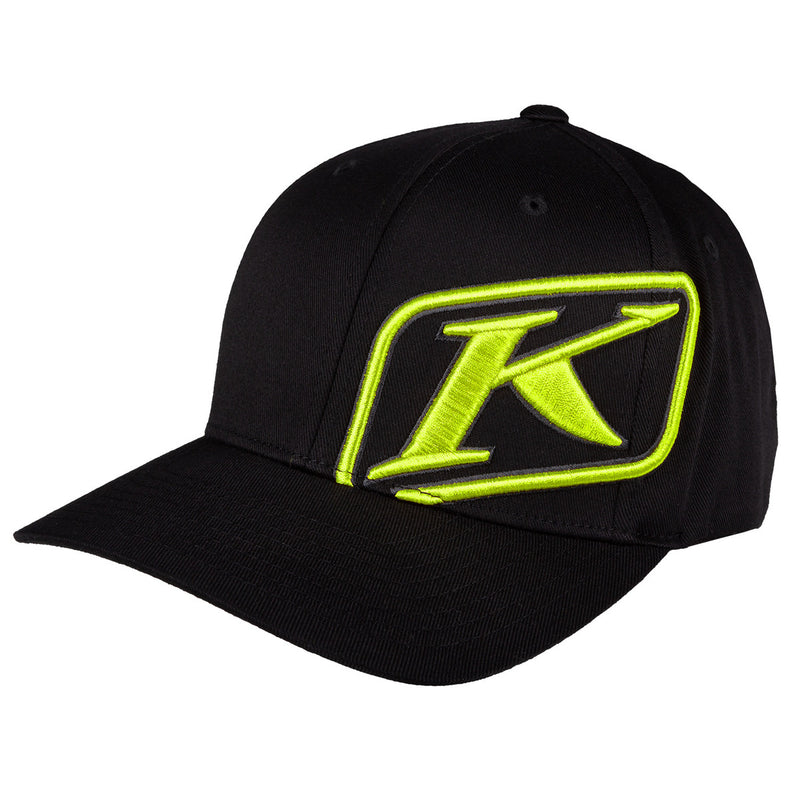 Load image into Gallery viewer, Klim Rider Hat - Flexfit Style - Vamoose Gear Apparel Sm/Med / Black/HiVis
