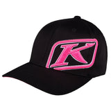 Klim Rider Hat - Flexfit Style - Vamoose Gear Apparel Sm/Med / Black/Knockout Pink