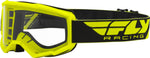 Fly Racing Focus Goggle Clear Lens - Vamoose Gear Eyewear Hi-Vis Yellow