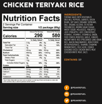PeakRefuel - Chicken Teriyaki Rice - Vamoose Gear Food