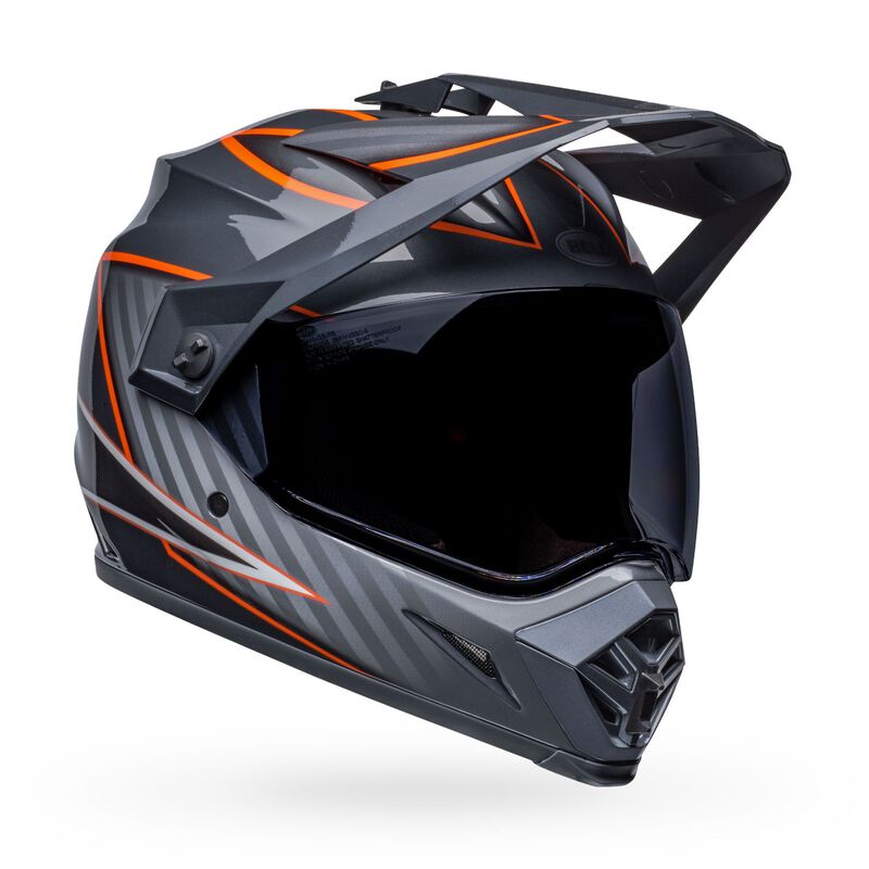 Load image into Gallery viewer, Bell Helmets - MX-9 Adventure MIPS - Dalton Gloss Black/Orange - Vamoose Gear Helmet
