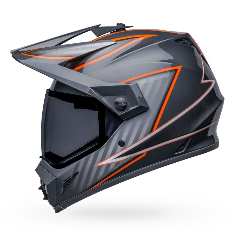 Load image into Gallery viewer, Bell Helmets - MX-9 Adventure MIPS - Dalton Gloss Black/Orange - Vamoose Gear Helmet
