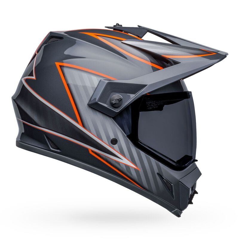 Load image into Gallery viewer, Bell Helmets - MX-9 Adventure MIPS - Dalton Gloss Black/Orange - Vamoose Gear Helmet
