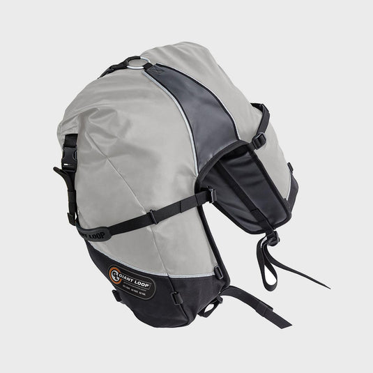 Giant Loop Great Basin Saddlebag - Grey - Vamoose Gear Luggage