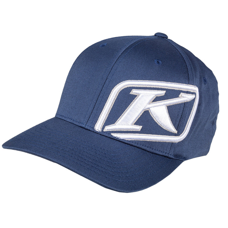 Load image into Gallery viewer, Klim Rider Hat - Flexfit Style - Vamoose Gear Apparel Sm/Med / Navy/White
