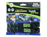 ROK Straps 60" Motorcycle Adjustable Stretch Strap - Vamoose Gear Luggage Black/Blue/Green